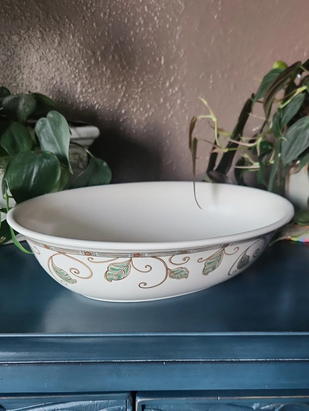 Pfaltzgraff Mission Flower Large Serving Bowl In Excellent Condition